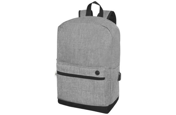 Hoss 15,6" Business Laptop-Rucksack 16L - heather mediumgrau 