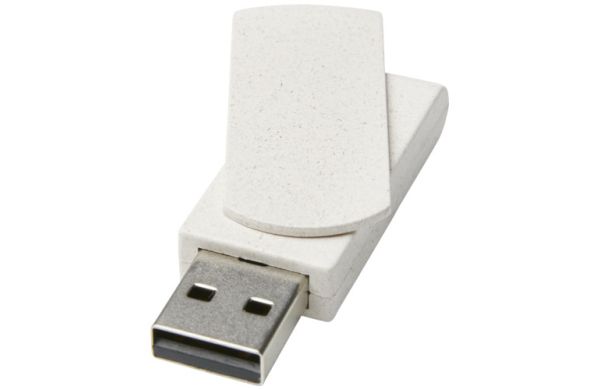 Rotate 4 GB Weizenstroh USB-Stick - beige 