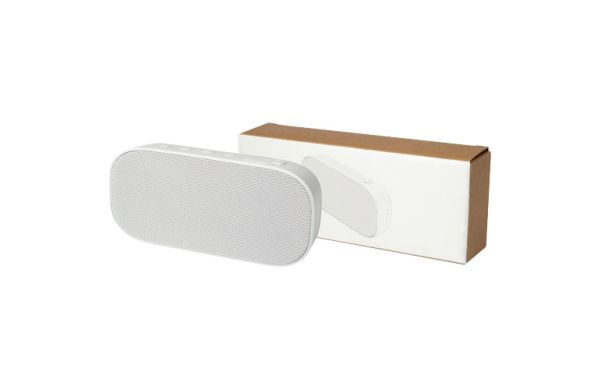 Stark 2.0 Bluetooth® Lautsprecher aus recyceltem Kunststoff, 5W, IPX5 - weiss 