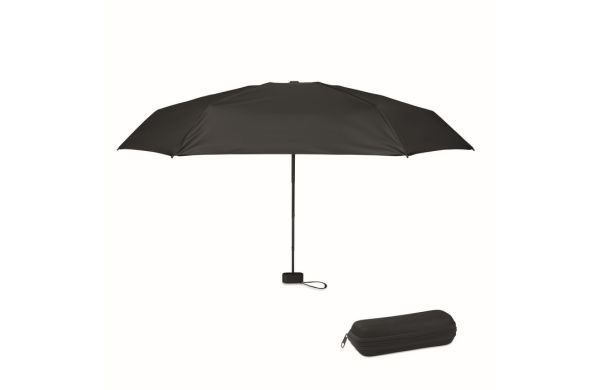 PORTLAND 19" Regenschirm im Etui, schwarz