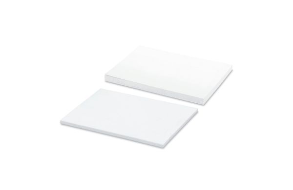 25 Blatt Haftnotizen 72x50mm, Full-colour, weiss