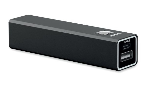 2600 mAh Powerbank - schwarz