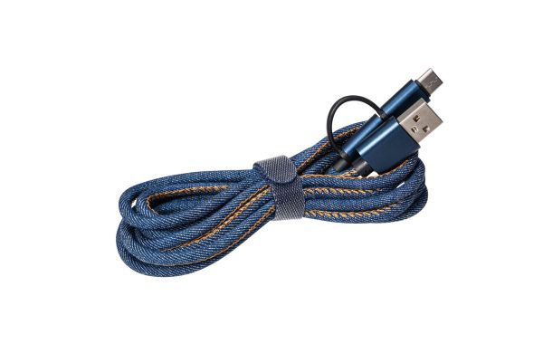 3-in-1 Ladekabel REEVES-DENIM