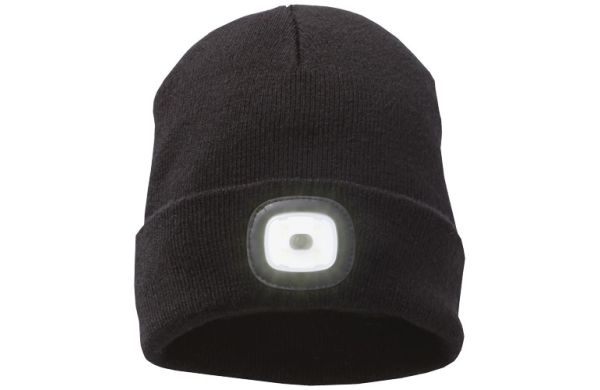 Mighty Mütze mit LED Licht - schwarz 