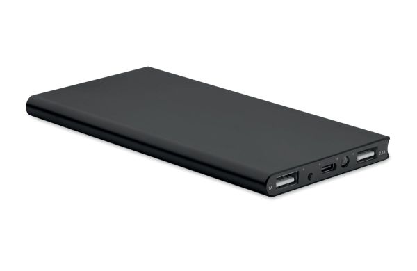 8000 mAh Powerbank - schwarz