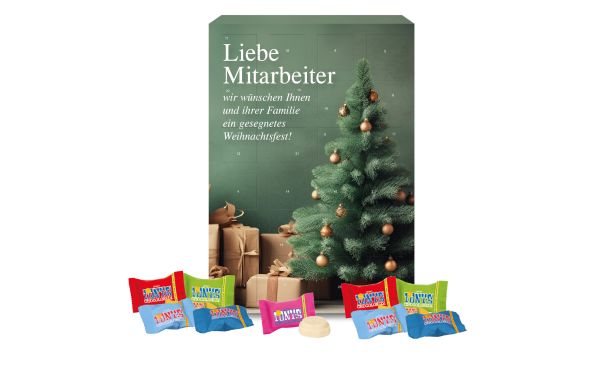 Adventskalender mit Tony´s Schokolade