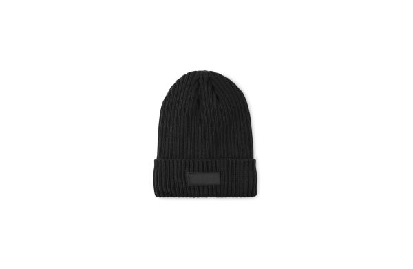 ANVIK 3M-Beanie mit Bündchen, schwarz