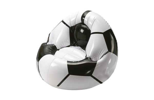 Aufblasbarer Fußballsessel "Big", weiss