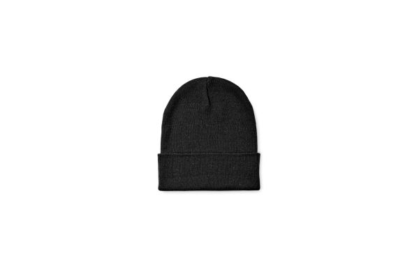 BEANIX Beanie mit Bündchen, schwarz