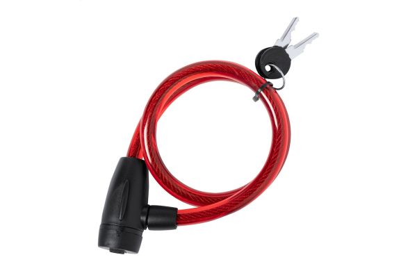 Billok Fahrrad-Schloss, rot/schwarz