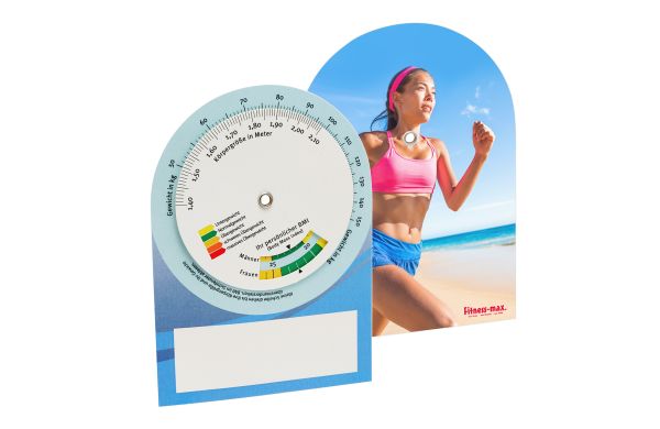 BMI-Rechner, beidseitiger Druck