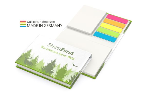 Brüssel White green & blue, Bookcover Natura