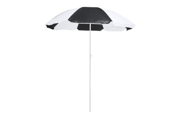 Broli Sonnenschirm, schwarz/weiss