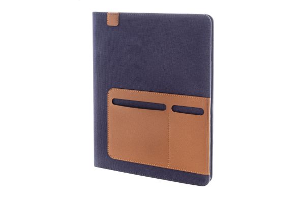 Capudo A4 Dokumentenmappe aus recyceltem Cavas, blau