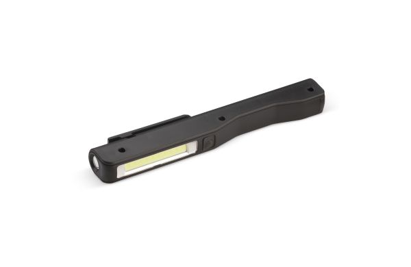 COB-Taschenlampe, schwarz