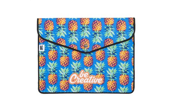 Compack Individuelle Dokumenten- oder Laptoptasche RPET, schwarz