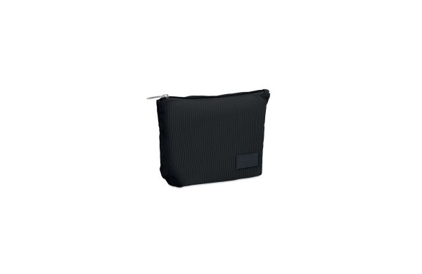 CORDY T Kosmetiktasche Kord-Polyester, schwarz