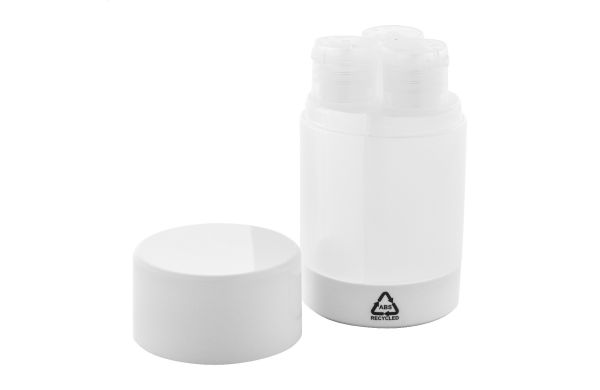 Cosmair Kosmetikflaschen-Set RABS, weiss