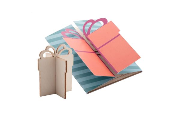 Creax Plus Weihnachtskarte, natur, Geschenk