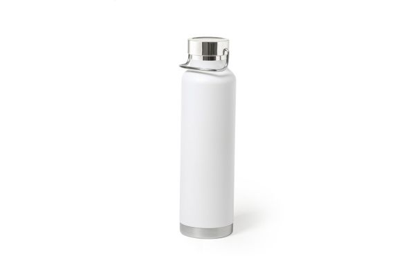 Cuppar Kupferisolierte Thermoflasche, weiss