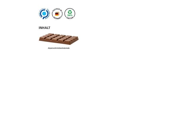 Design  Alpenvollmilch Schokolade