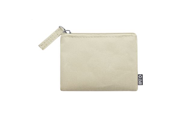 Dirham Geldbörse aus RPET, beige