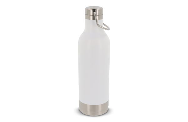Edelstahl-Isolierflasche 400ml, weiss