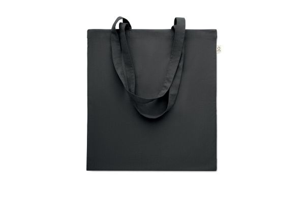 Einkaufstasche recy. Baumwolle - schwarz