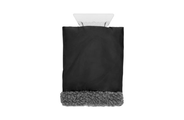 Eiskratzer "Vision" mit Handschuh, schwarz/weiss