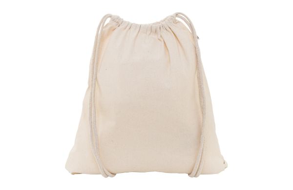 Fairtrade-Kordelzugbeutel Ferdraw, natur