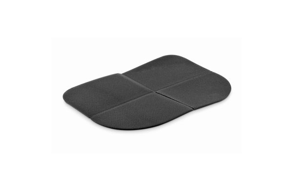 FALTBAR Faltbares Sitzkissen, schwarz