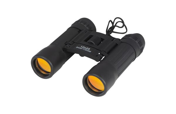 Fernglass in Etui  - schwarz