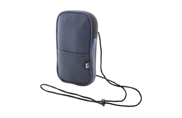 FestiFon Umhängetasche für Mobiltelefone, RPET, blau