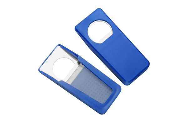 Flaschenöffner mit Verschluss Alpha_ blau