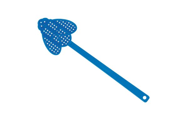 Fliegenklatsche_ mini_ blau