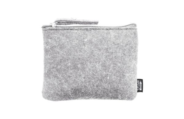 Geldbörse aus RPET-Filz Refelt Money, grau
