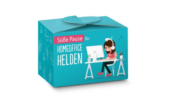 Geschenkartikel: Lindt süße Pause fürs Home-Office, 5 Lindorkugeln für Ihre Mitarbeiter (ca. 75 g)