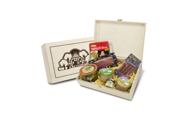Geschenkset: Herzhafte Kiste