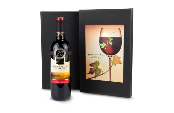 Geschenkset: Modernes Weinthermometer