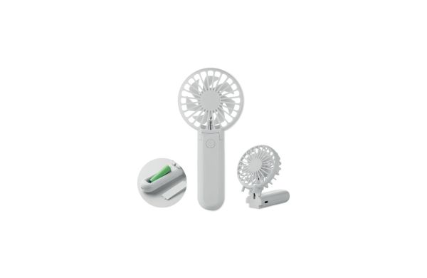 IBERA Klappbarer Ventilator, weiß