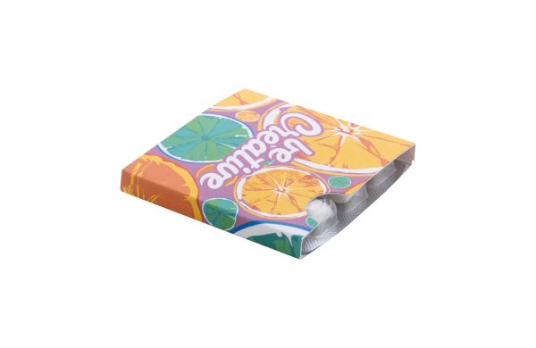 Individuell bedruckbarer Kaugummiblister CreaChew 6, weiß