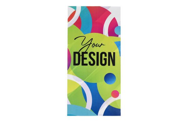 Individuell gestalteter Briefumschlag 100x210mm, weiss