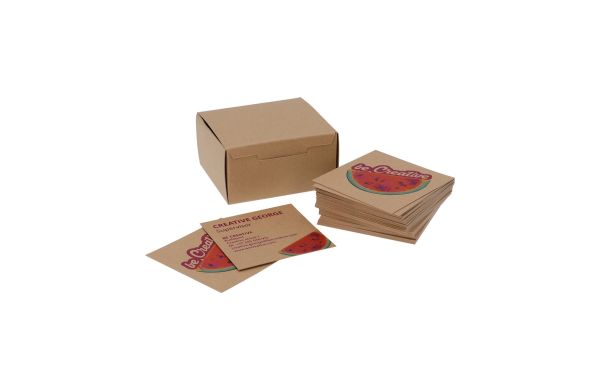 Individuelle Visitenkarten Visicard Square Eco, natur