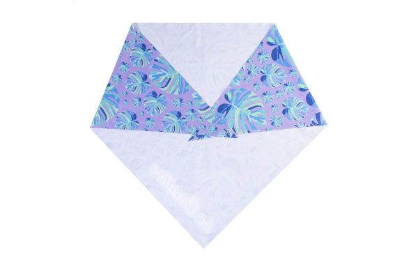 Individuelles Kopftuch TriScarf, weiß