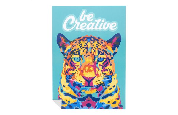 Individuelles Poster Announce A4, weiß