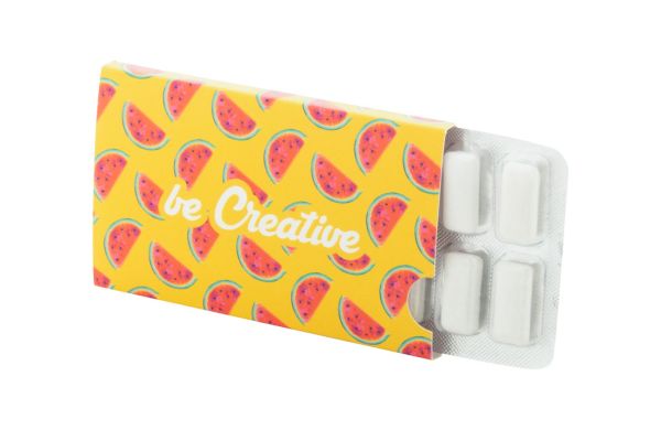 Individuelles Kaugummi CreaChew 12, Weiss