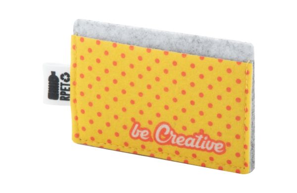 Individuelles Kreditkartenetui CreaFelt Card, Weiss