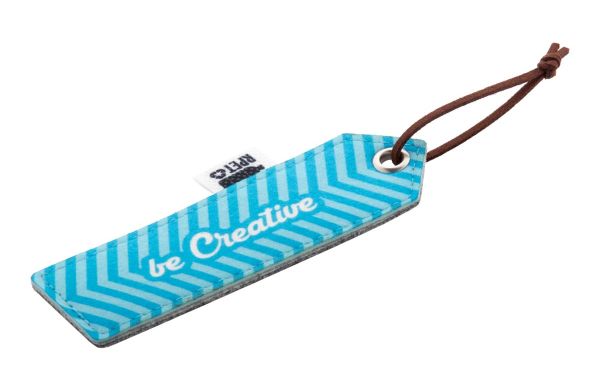 individuelles RPET Lesezeichen CreaFelt Mark, Weiss