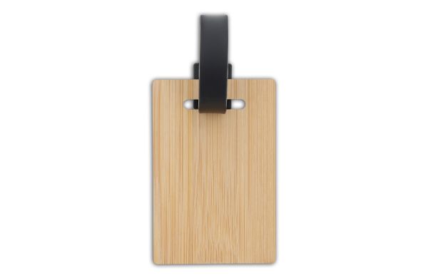 Kofferanhänger aus Bambus, natur