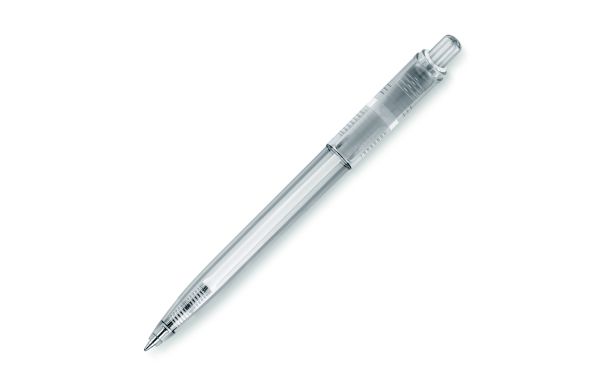 Kugelschreiber Ducal Clear Transparent, transparent weiss